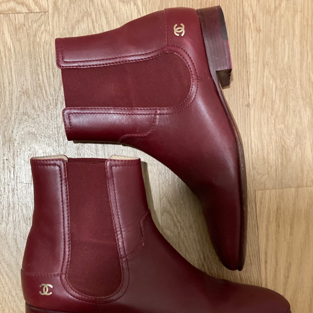 One of the most intellectual Chanel boots.